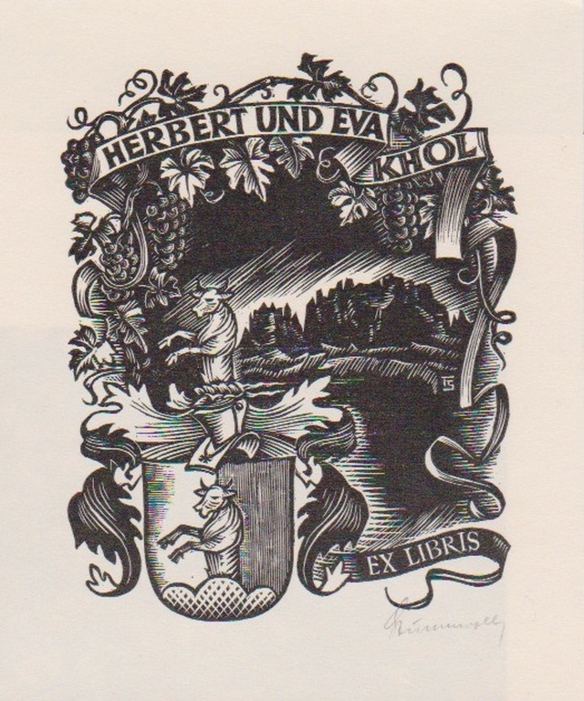 Edelmann e.a: Collectie van zes litho's / ex-librissen, Diverse voorstellingen kopen? Bied vanaf 7!