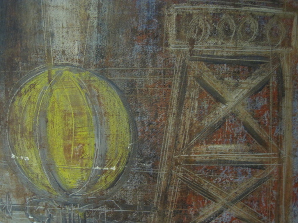 Hongaarse modernist Laszlo Dregely 1932-1990 "Huwelijk" olieverf 1953 kopen? Bied vanaf 1!