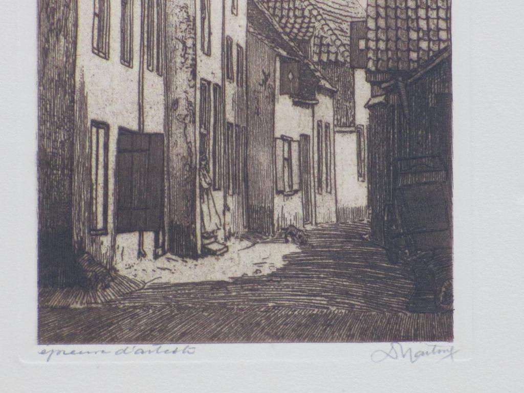 Dirk Harting, Stadsstraatje, Ets kopen? Bied vanaf 25!