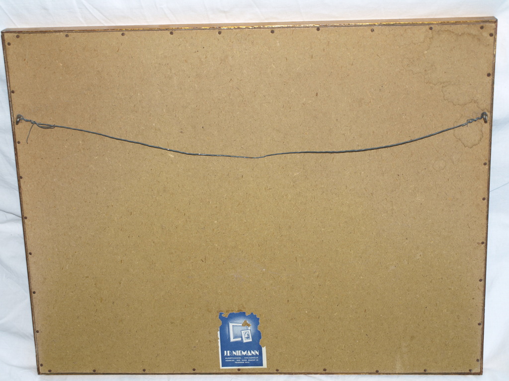 Pierre Chatillon (1885 - 1974) – Litho – Ingelijst – ca 1945 kopen? Bied vanaf 35!