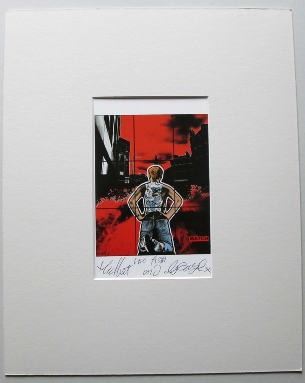 Gilbert & George - Watch 1988 - artcard - handgesigneerd kopen? Bied vanaf 39!