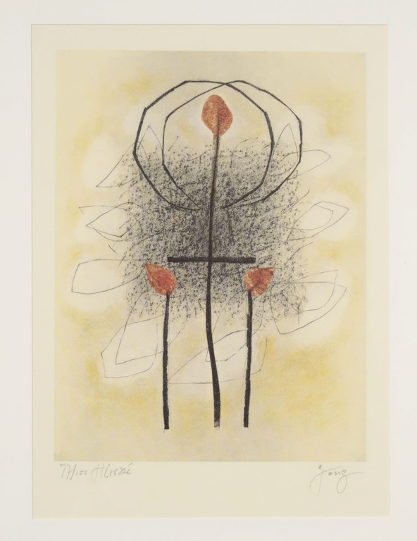 Onbekend gesigneerd: Offset, Zonder titel - Ingelijst kopen? Bied vanaf 1!