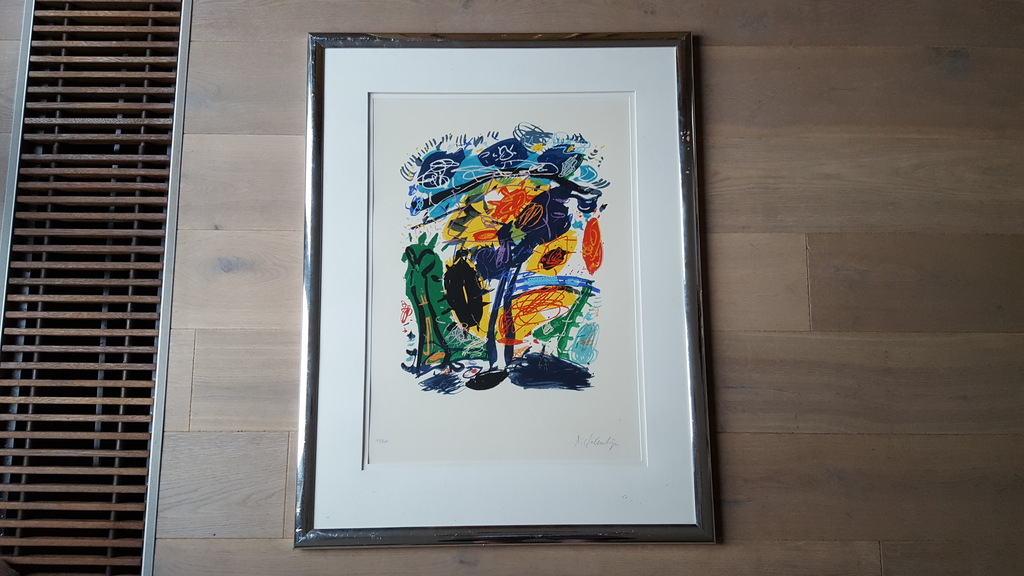 Kees Salentijn - zeefdruk 126/200, gesigneerd (groot) kopen? Bied vanaf 1!