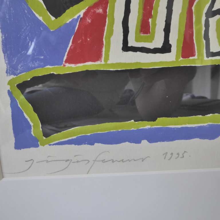 Ferenc Gögös: Vogelman - litho kopen? Bied vanaf 350!