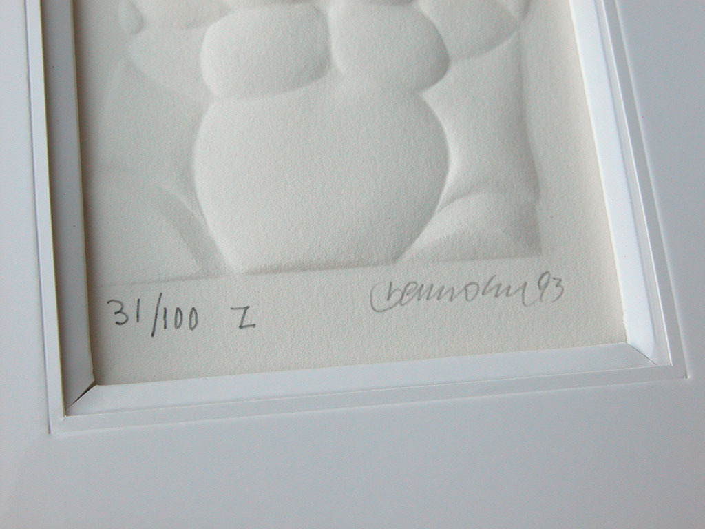 Miguel Berrocal, blinddruk, ‘Citius. Altius. Fortius’, handgesigneerd, 1993 kopen? Bied vanaf 65!