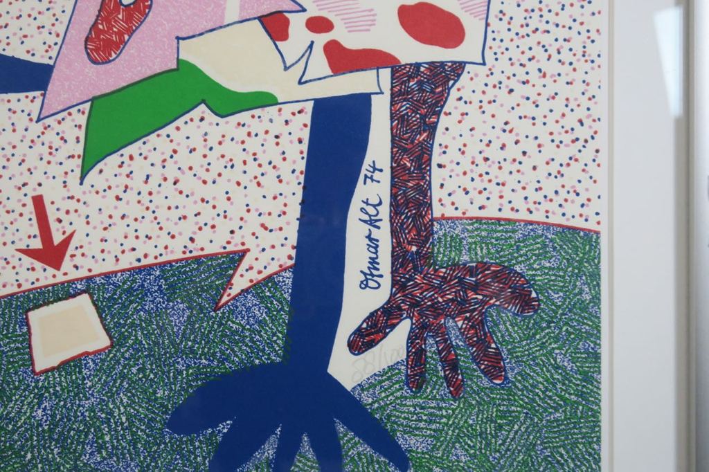 Otmar Alt: Litho en reliefdruk, Z.T. 4 - Ingelijst kopen? Bied vanaf 35!