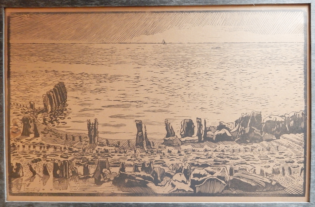 Dirk Nijland (1881-1955) - Houtsnede en 14 andere kunstwerken kopen? Bied vanaf 1!