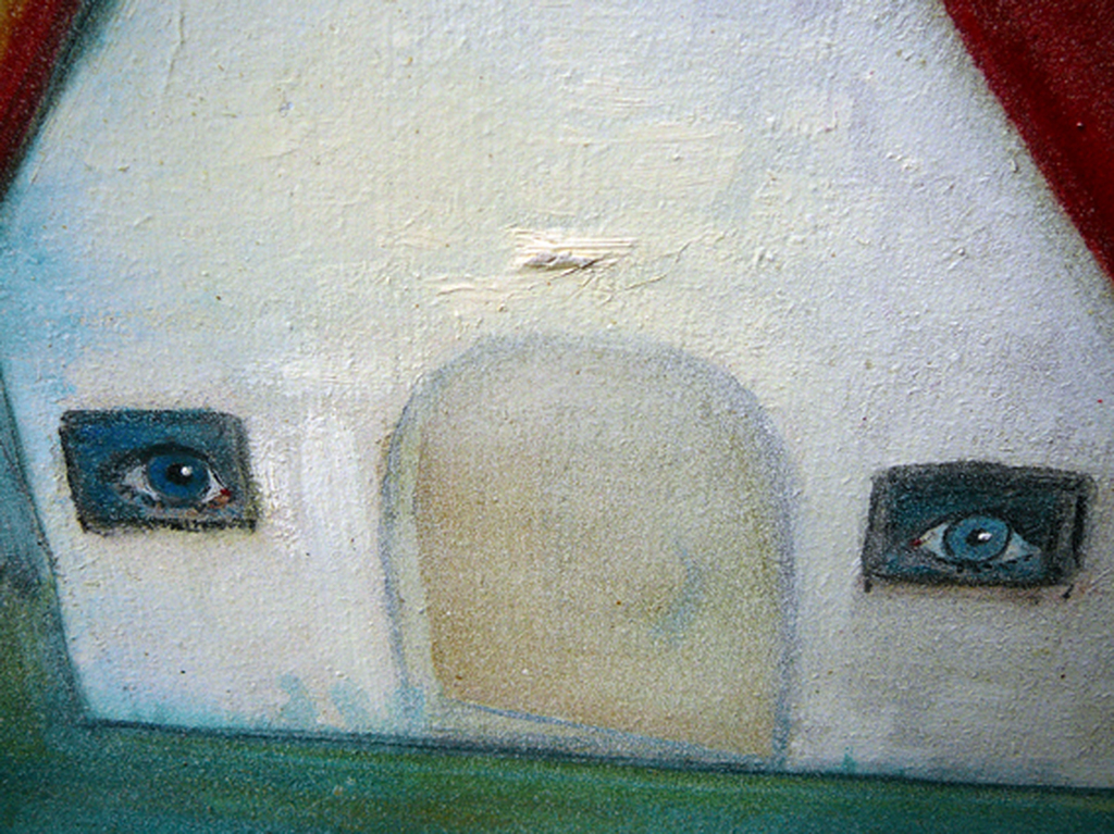 'Het Boze Oog' -olieverf / 1988- kopen? Bied vanaf 75!