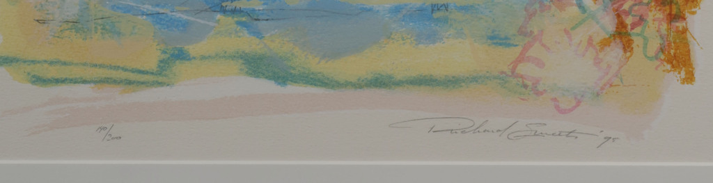 Richard Smeets: Zeefdruk, Venster - Ingelijst kopen? Bied vanaf 1!