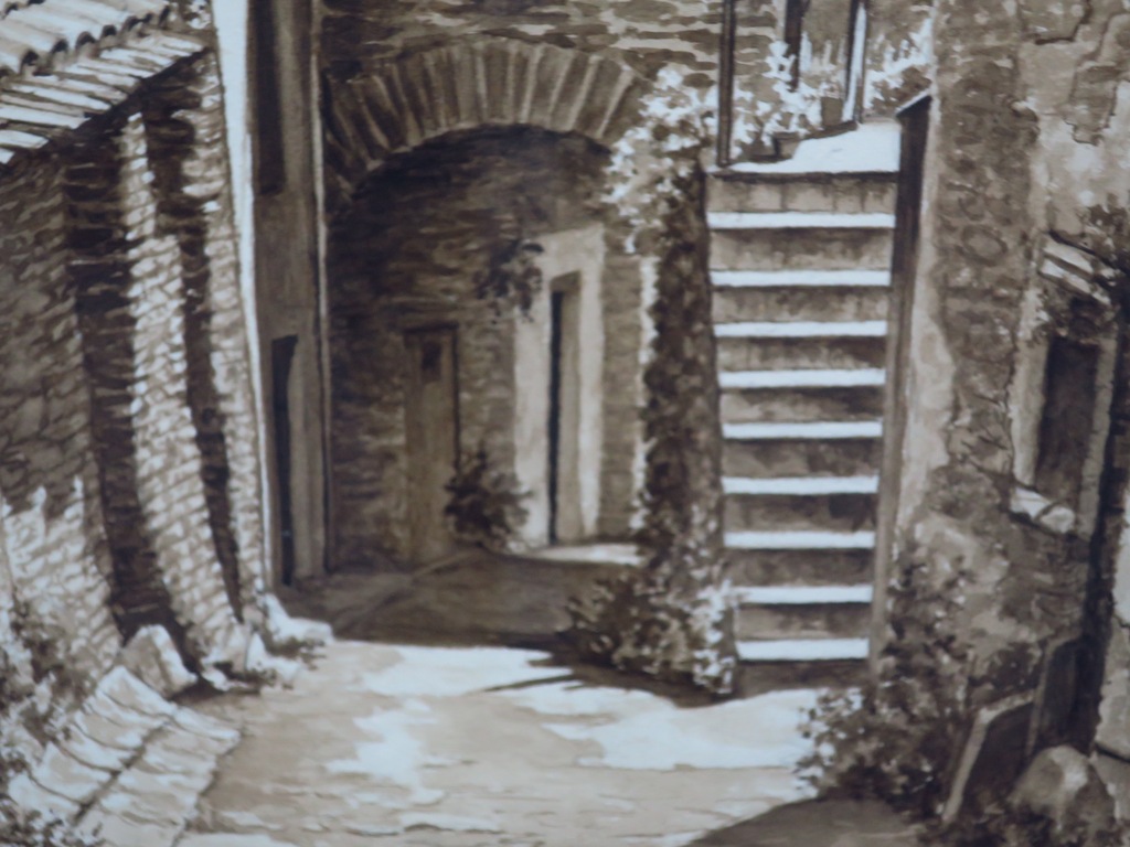 Jan Ph. A. de Vries: Aquarel, St. Etienne Vallee Francaise kopen? Bied vanaf 1!