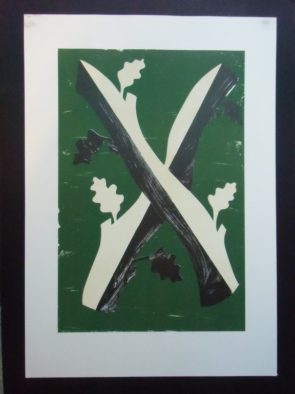 TAKKEN   ///   KLEURENLITHO VAN FONS HAAGMANS verkocht voor € 70!