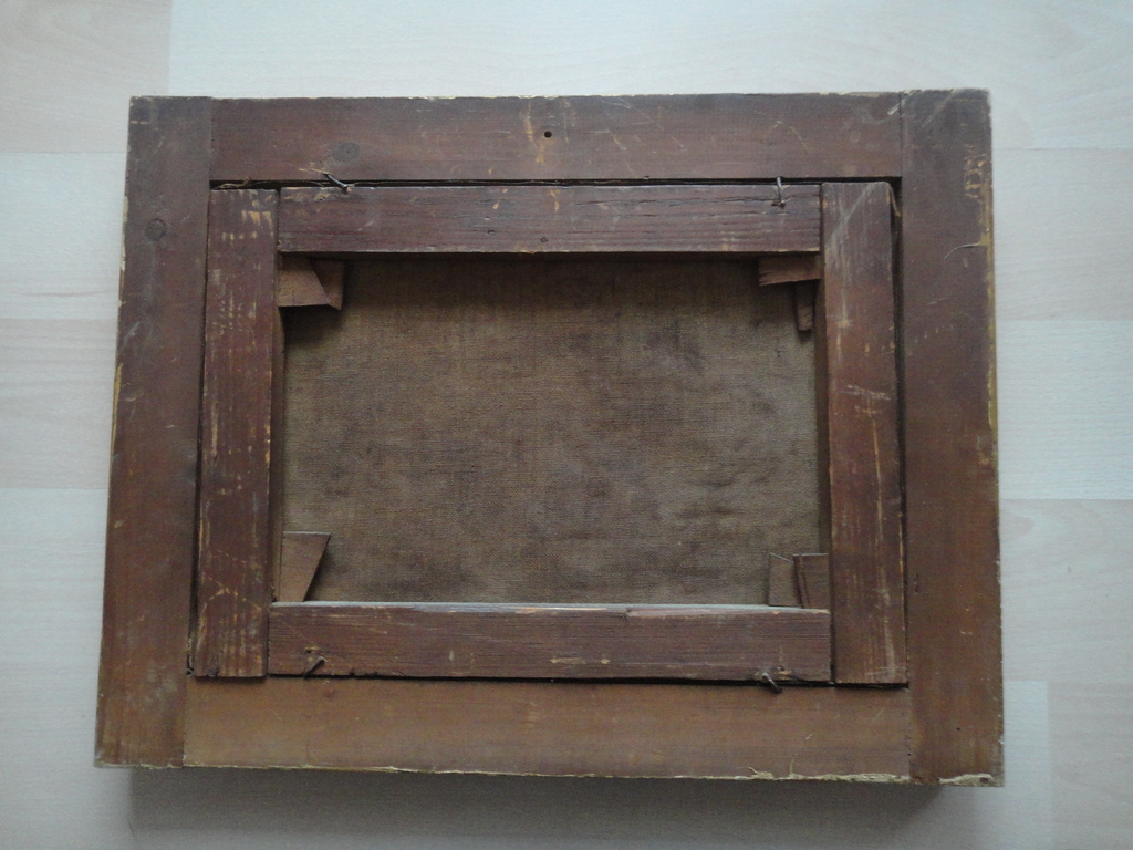 Dré van den Langenbergh /olieverf op doek /  Stilleven met goudreinetten kopen? Bied vanaf 85!