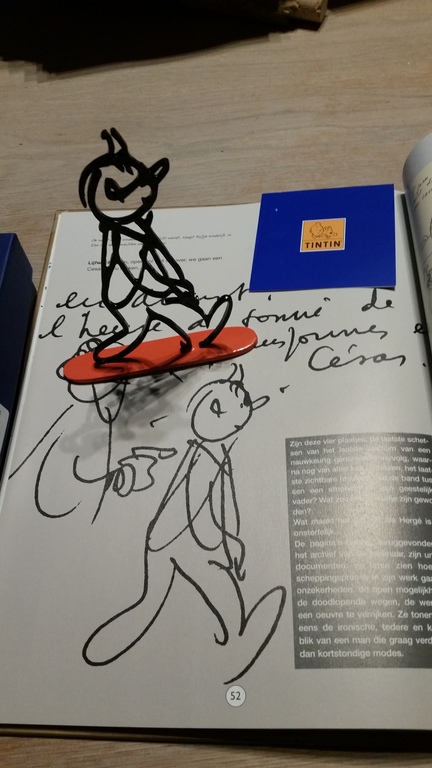 Hergé - Beeldje Moulinsart 46222 - Kuifje en de Alfa kunst - (2006)  kopen? Bied vanaf 85!