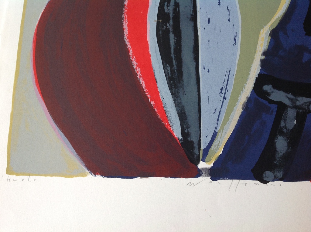 Piet Warffemius     Prachtige Litho  'Kwele'   53/60   1993 kopen? Bied vanaf 85!