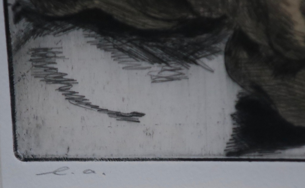 Jacques van Erven: Ets, Gember -Ingelijst kopen? Bied vanaf 1!