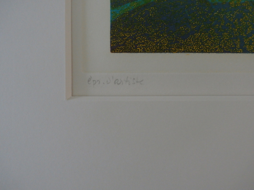 Nono Reinhold - ets/aquatint - 2000 - met opdracht kopen? Bied vanaf 50!