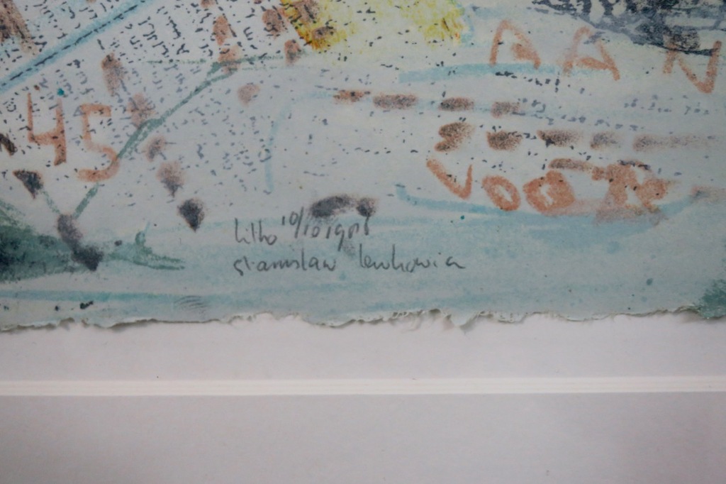 Stanislaw Lewkowicz: Litho, Royal interocean Lines 45 - Ingelijst kopen? Bied vanaf 50!