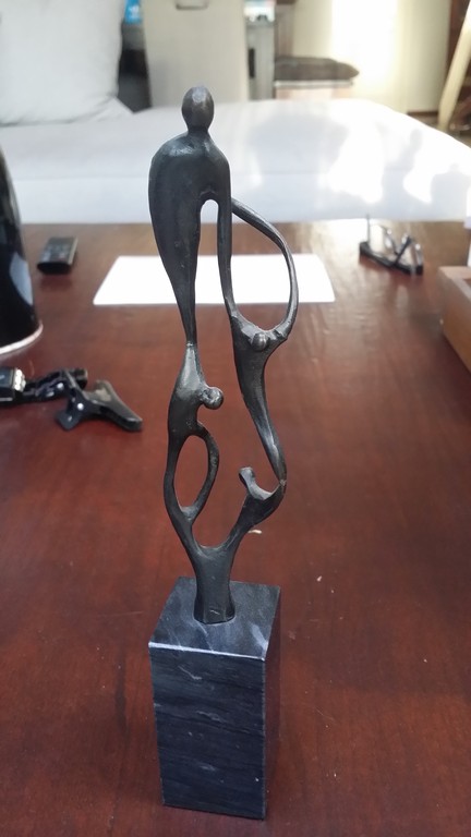 Corry Ammerlaan sculptuur toekomst voor samenwerken. kopen? Bied vanaf 60!