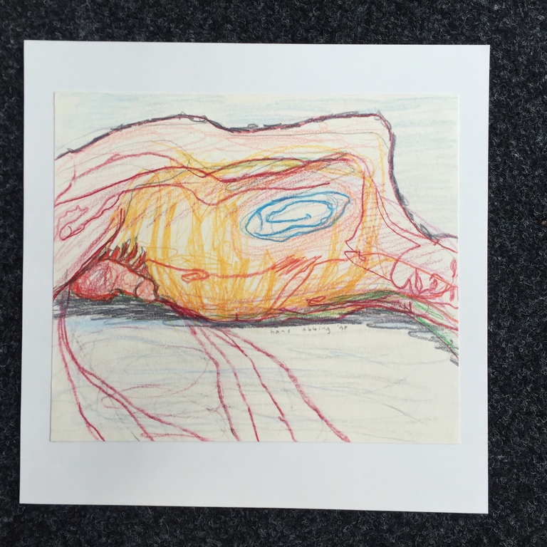 HANS ABBING pastel / tekening kopen? Bied vanaf 60!