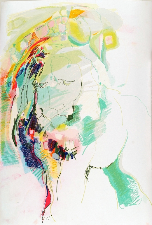 Marijke Boomsma - Philadelphia Lion - gesigneerde zeefdruk - 1998 verkocht voor € 65!