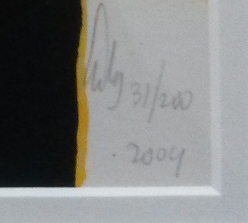 Arty Grimm - zeefdruk - ingelijst kopen? Bied vanaf 35!