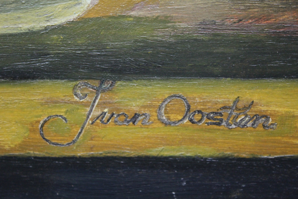 Jet van Oosten - olieverf op board - stilleven kopen? Bied vanaf 50!