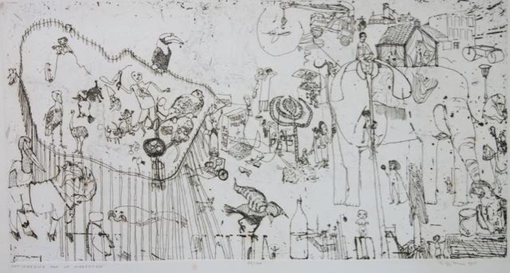 Sipke Huismans: Ets, Herinnering aan de dierentuin kopen? Bied vanaf 35!