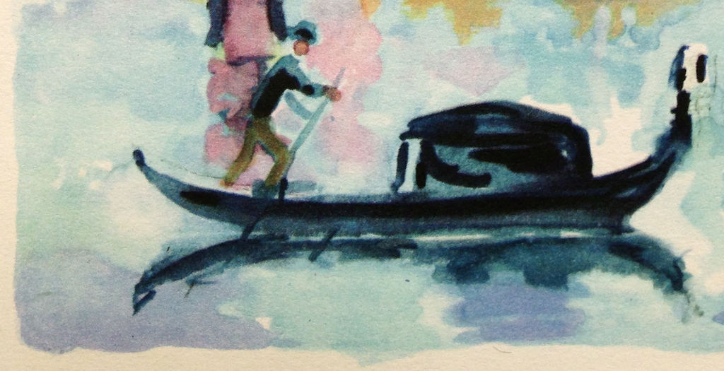 Kees van Dongen, Grafisch werk uit 1947 Incl.certificaat, "Venice" kopen? Bied vanaf 1!