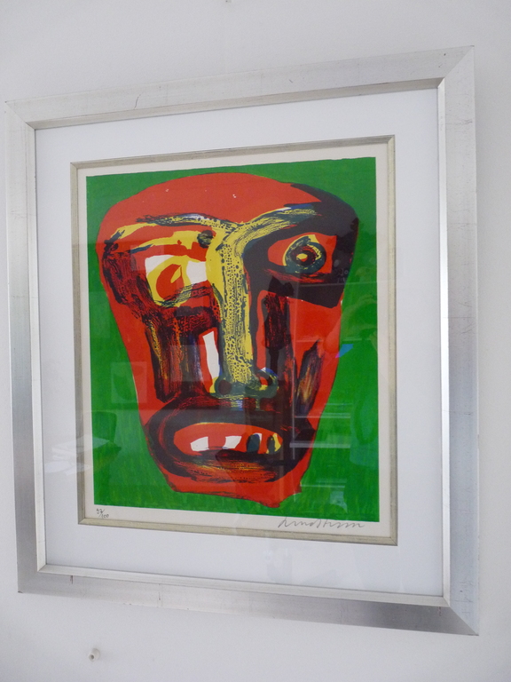 Bengt Lindstrom - BENGT LINDSTROM LITHO "VISAGE COBRA" kopen? Bied vanaf 150!