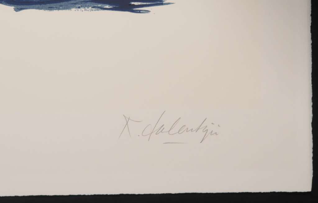 Kees Salentijn: Zeefdruk, Hommage a Van Gogh IV kopen? Bied vanaf 35!