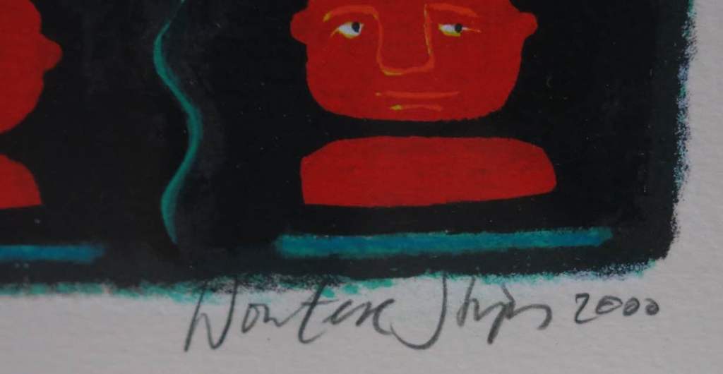 Wouter Stips: Zeefdruk, Overgooien - Ingelijst kopen? Bied vanaf 70!