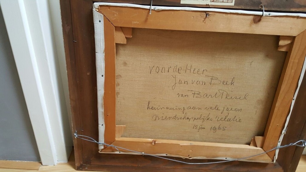 Bart Peizel: Olieverf op doek, bloemstilleven kopen? Bied vanaf 150!