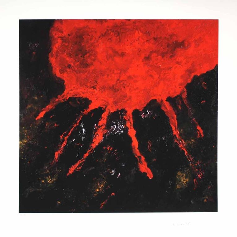 ARMANDO. Glicee 2015 -SONNE-. Gesigneerd/genummerd. Slechts 25 exemplaren! GROOT kopen? Bied vanaf 1!