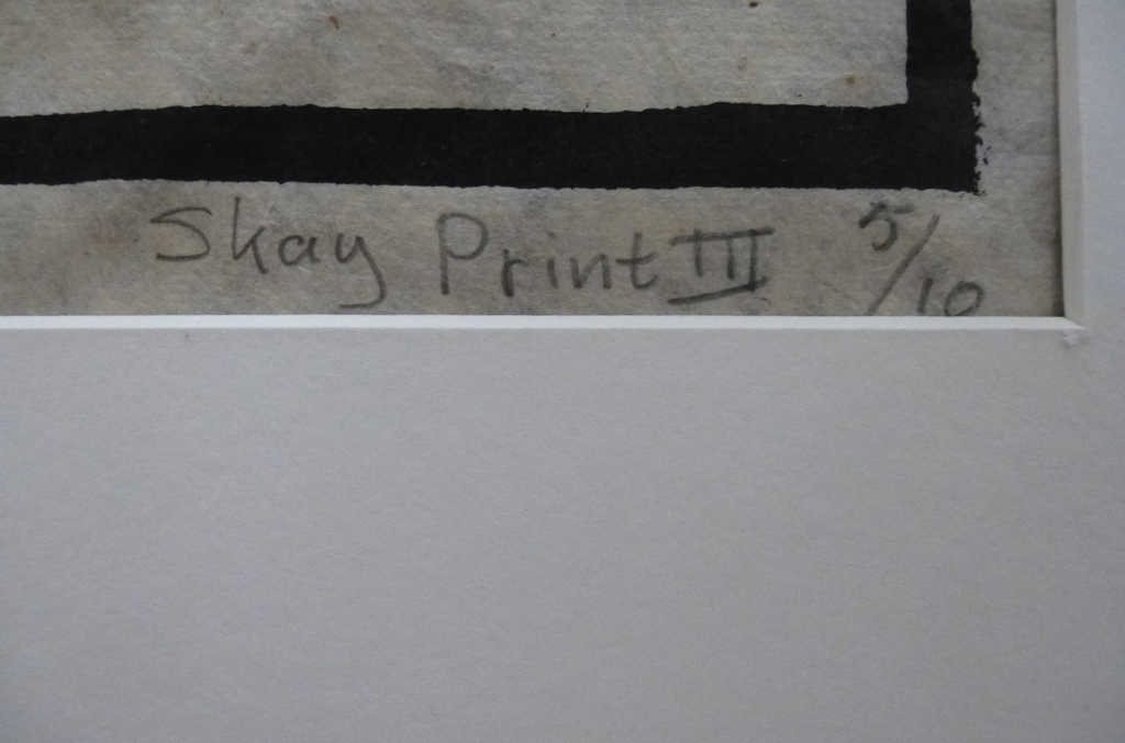 Hanneke Kooij, Skay print 3, handgesigneerd, 1986 kopen? Bied vanaf 1!