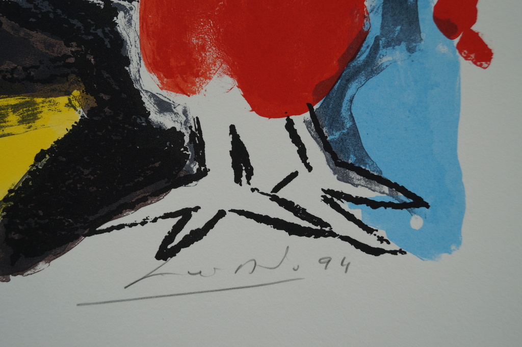 John Lie a Fo - gesigneerde zeefdruk - 1994 - 40 ex. kopen? Bied vanaf 1!