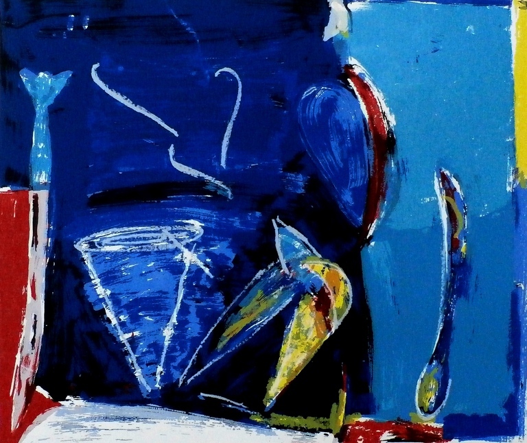 Piet Warffemius - Zeefdruk kopen? Bied vanaf 60!