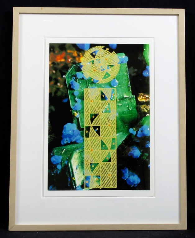 Michiel Schierbeek: Gemengde grafische techniek, Crystals 15 - Ingelijst kopen? Bied vanaf 1!