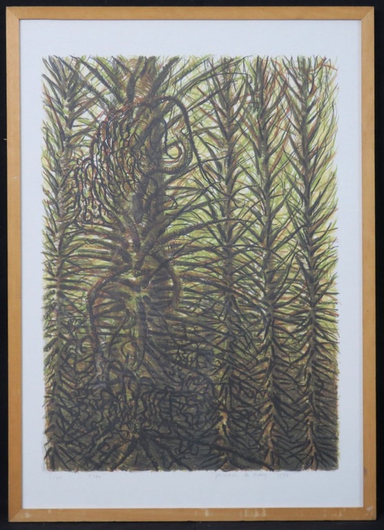 Jacobien de Rooij: Litho, Flou - Ingelijst kopen? Bied vanaf 1!