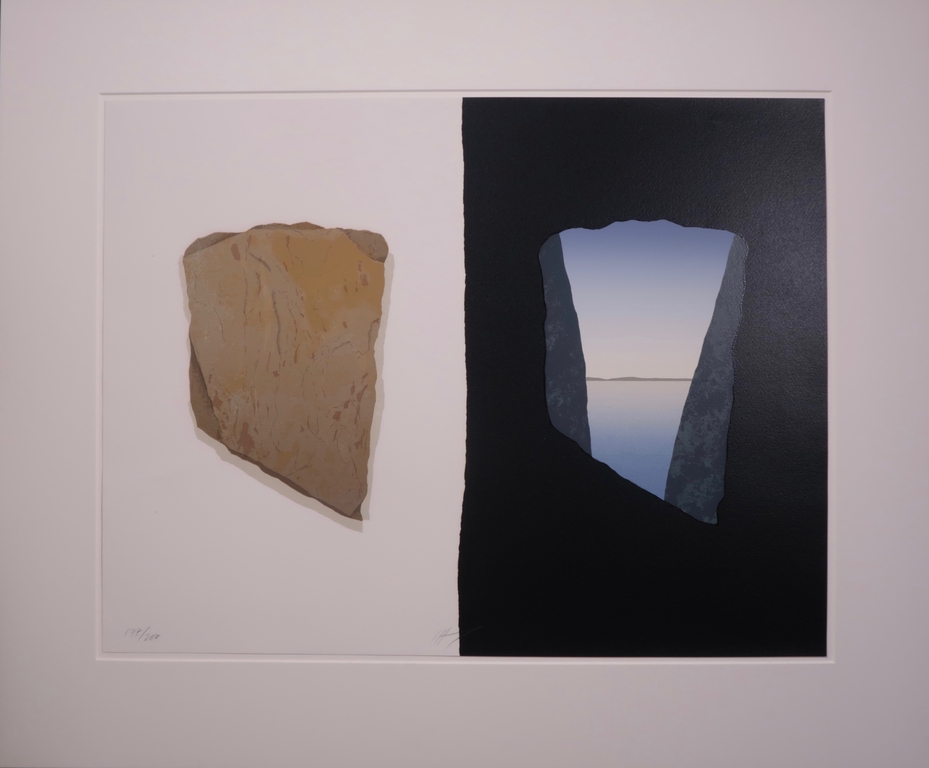 Jan Hendrix: Zeefdruk, Zonder titel verkocht voor € 40!