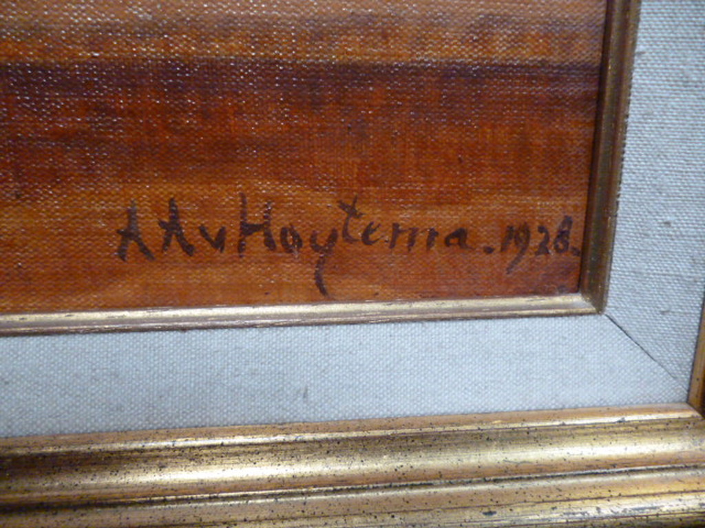 Antoinette van Hoytema - olieverf - Sierpompoenen kopen? Bied vanaf 150!