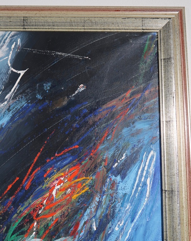 Peter Meijer: Acryl op doek, Amazone - Ingelijst (Zeer groot) kopen? Bied vanaf 450!