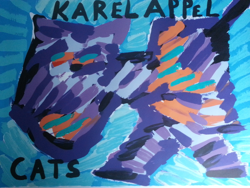 Karel Appel - Happy Cats  kopen? Bied vanaf 99!