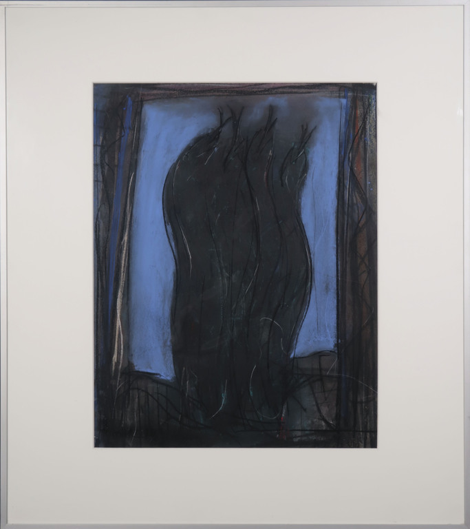 Roel Elzinga: Krijttekening, Slangen - Ingelijst kopen? Bied vanaf 1!