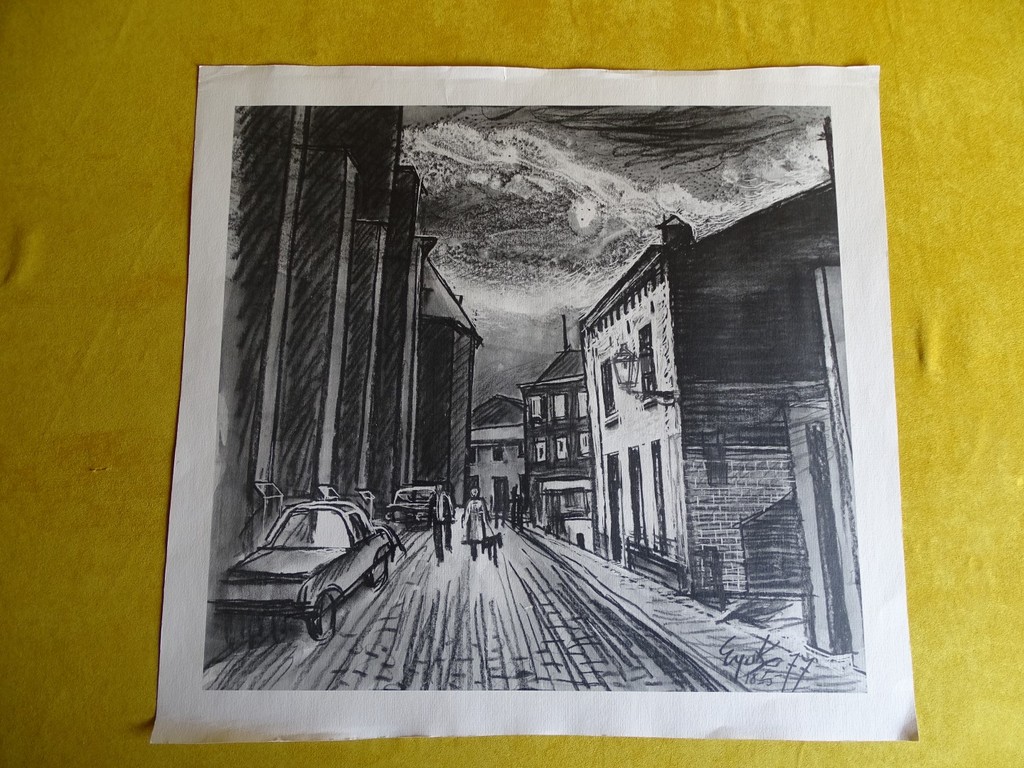 Onduidelijk, litho, Onbekend kopen? Bied vanaf 1!