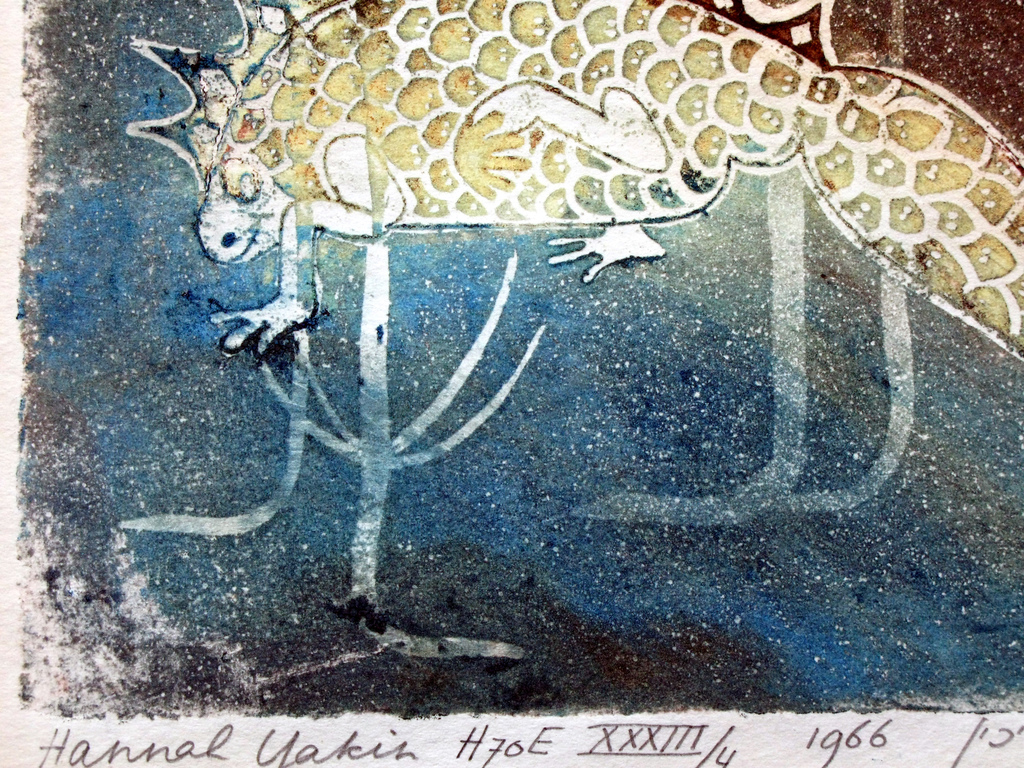 HANNAH YAKIN - van HULST - mooi werk/ets uit 1966  kopen? Bied vanaf 50!
