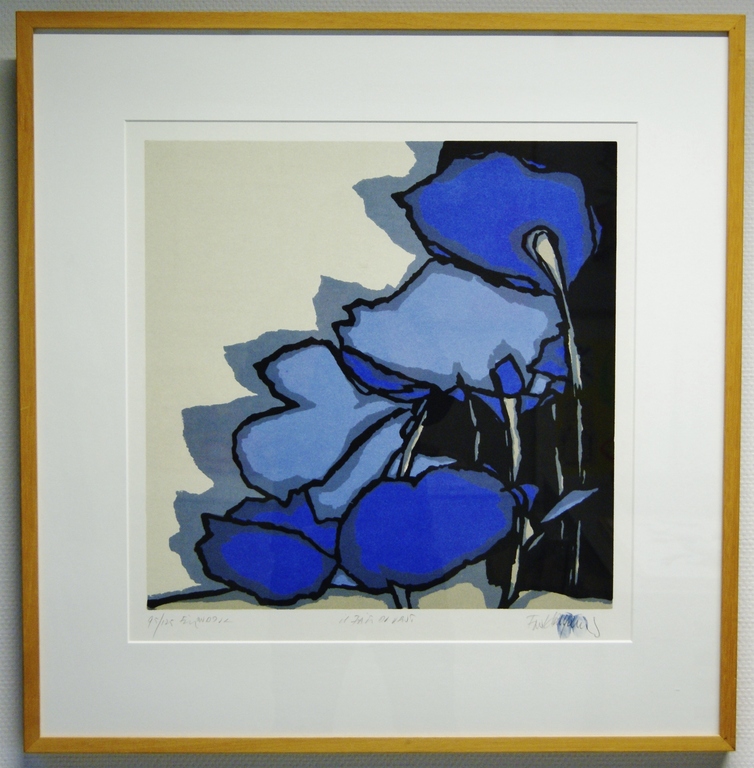 Fon Klement boarddruk 'Il fait du vent' - ingelijst. kopen? Bied vanaf 125!