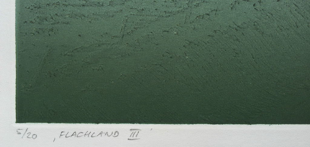 Elmar Gille - Flachland III, aquatint ets kopen? Bied vanaf 85!