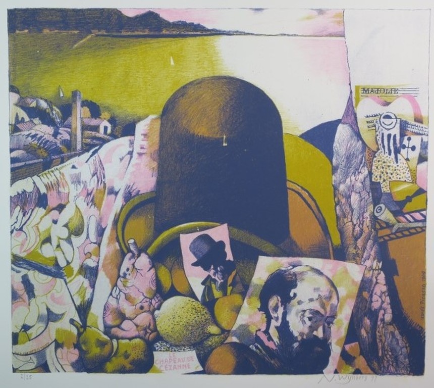 Nicolaas Wijnberg: Litho, Le chapeau de Cezanne kopen? Bied vanaf 1!
