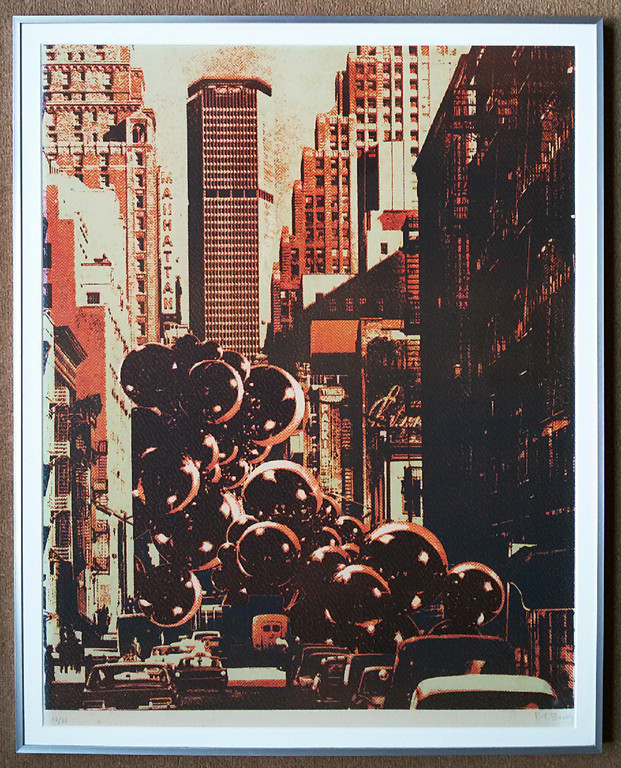 Pol Bury - Manhattan, litho (ingelijst) kopen? Bied vanaf 250!