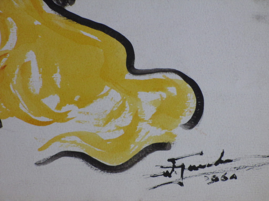 Wim Jurcka, Nachtclubdanseres, Gemengde techniek kopen? Bied vanaf 45!